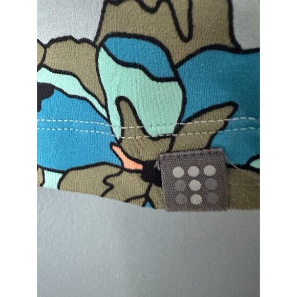 Title Nine size Small Blue Golf Tennis Pickleball Activewear Floral Skirt Skort - Picture 3 of 5